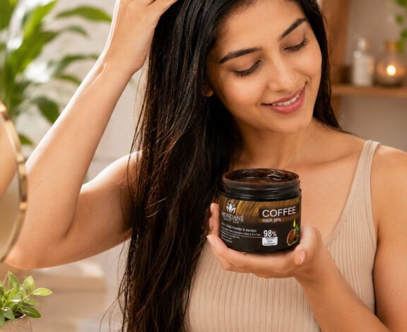 Coffee Hair Spa with Coffee Powder & Keratin