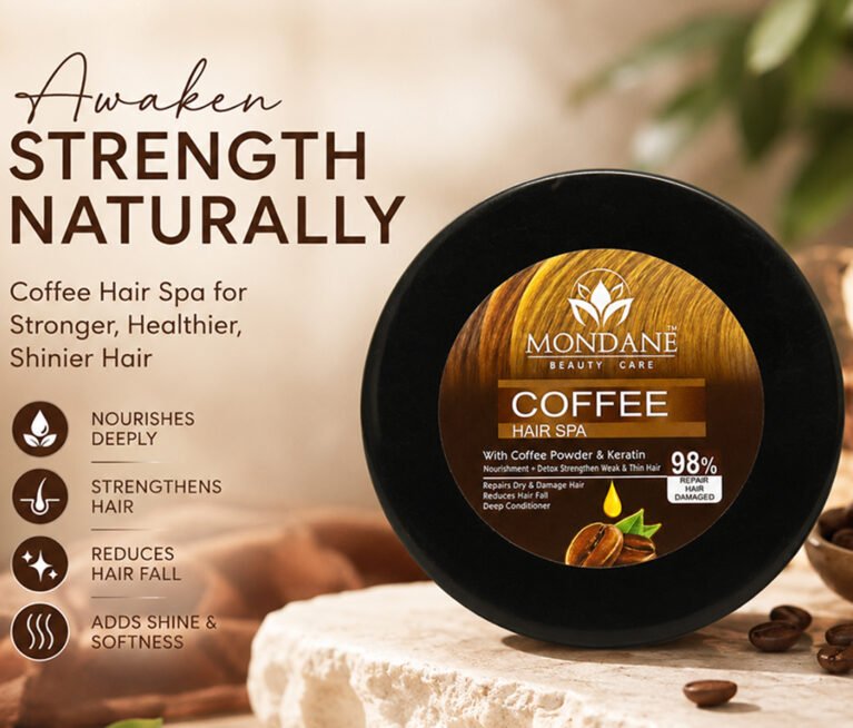Coffee Hair Spa with Coffee Powder & Keratin